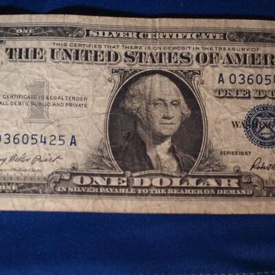 3 1957 Silver Certificates  111