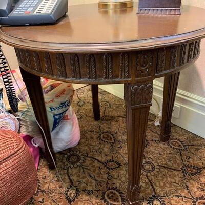 Round End/ Side Table Imported from Tuscany Italy