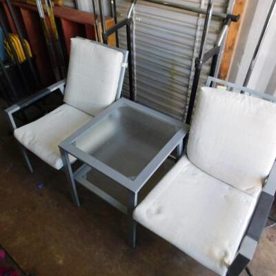 Metal Framed Double Seat Patio Furniture- 67