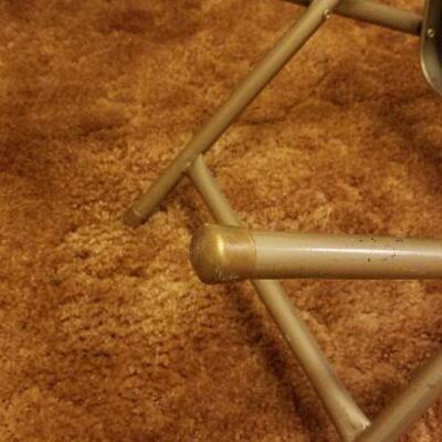 Lot #527: Set of (4) Mid Century Modern Folding Chair