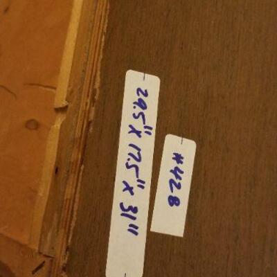 Lot #528: Vintage Wood Dresser Restoration Project