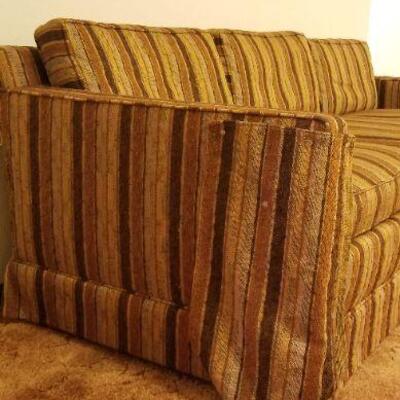 Lot #530: Vintage DREXEL Mid Century Modern Couch 83" x 33" x 28" (Downstairs)