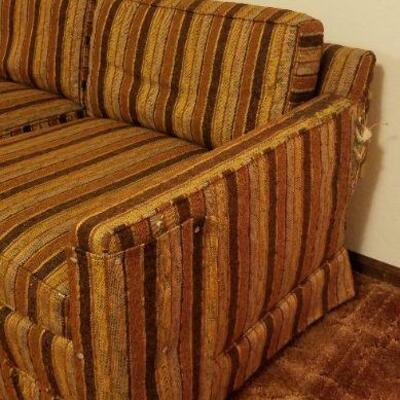 Lot #530: Vintage DREXEL Mid Century Modern Couch 83" x 33" x 28" (Downstairs)