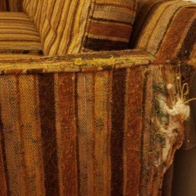 Lot #530: Vintage DREXEL Mid Century Modern Couch 83" x 33" x 28" (Downstairs)