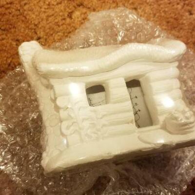 Lot #535: Large Bundle of New UNUSED Porcelain Christmas Paint by Numbers Arts and Craft 