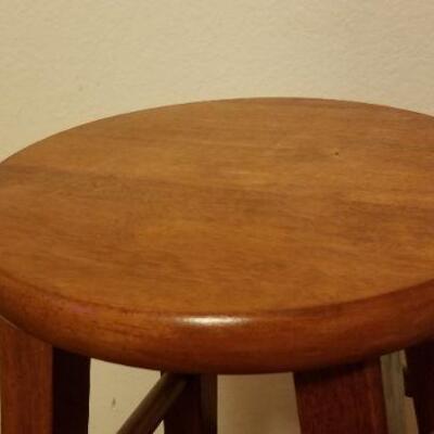 Lot #536: 24" Tall Vintage Stool
