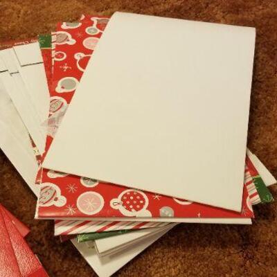 Lot #537: Bundle of Christmas Wrap and Boxes