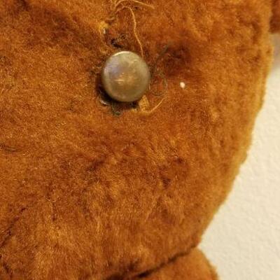 Lot #556: Vintage Teddy Bear Unmarked