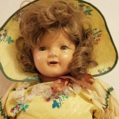 Lot #557: Antique / Vintage Doll w/ Sleepy Eye 