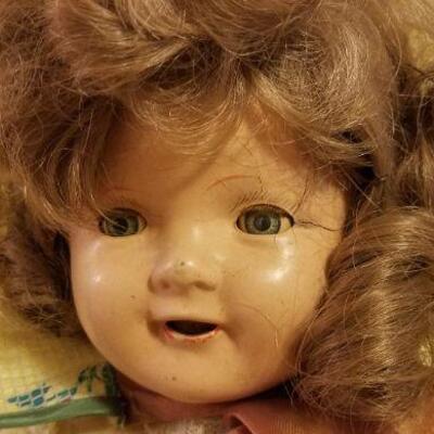 Lot #557: Antique / Vintage Doll w/ Sleepy Eye 