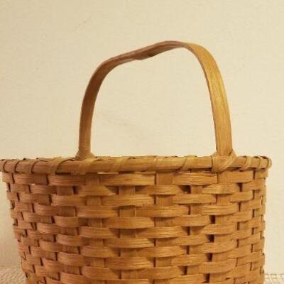Lot #558: Vintage Woven Basket Large