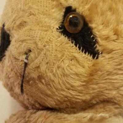 Lot #560: Vintage Stuffed Bear Black and White