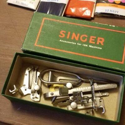 Lot #563: Antique / Vintage SINGER Sewing Machine 34" x 29" x 17" 