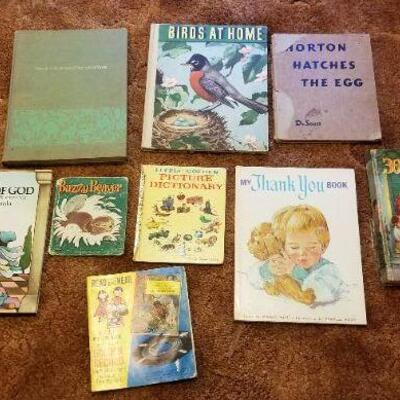 Lot #565: Group of Children's Assorted Vintage Books