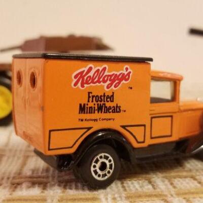 Lot #568: Large Group of Vintage Trucks and Tanks Children's Toys 