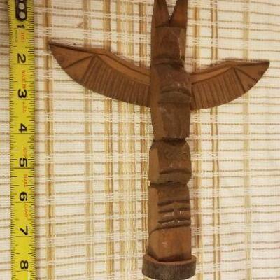 Lot #561: Pair of Wooden Home Deco Items