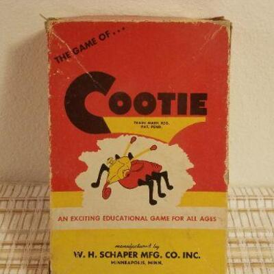 Lot #564: Vintage COOTIE Children's Game