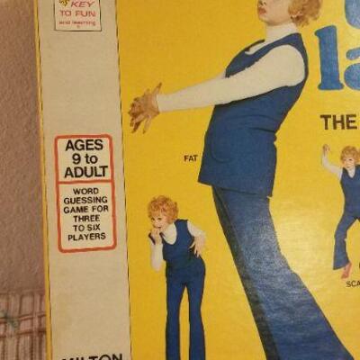 Lot #565: Vintage BODY LANGUAGE Board Game
