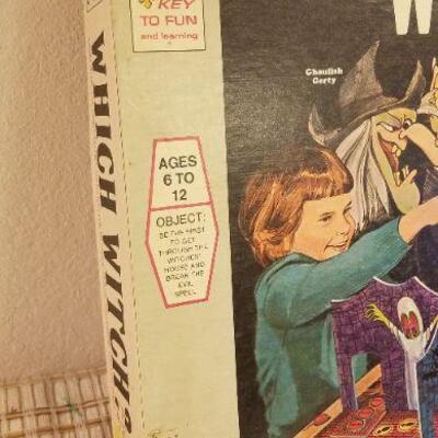Lot #568: Vintage WITCH HUNT Children's Game