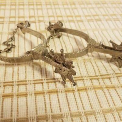 Lot #578: Vintage Children's Spurs