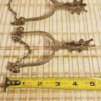 Lot #578: Vintage Children's Spurs