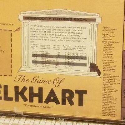 Lot #579: Vintage SEALED NEW "The Game of Elkhart" Indiana Board Game 