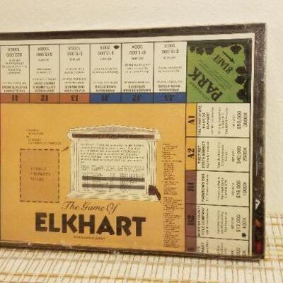 Lot #579: Vintage SEALED NEW "The Game of Elkhart" Indiana Board Game 