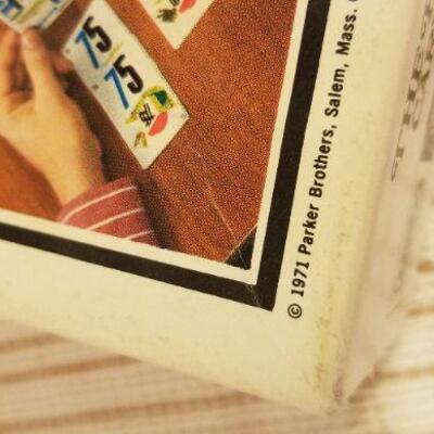 Lot #581: 1971 PARKER BROTHERS Mille Bornes Vintage Game 