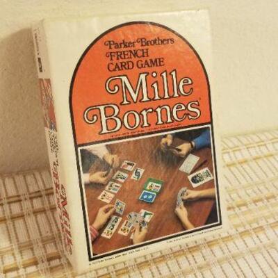 Lot #581: 1971 PARKER BROTHERS Mille Bornes Vintage Game 