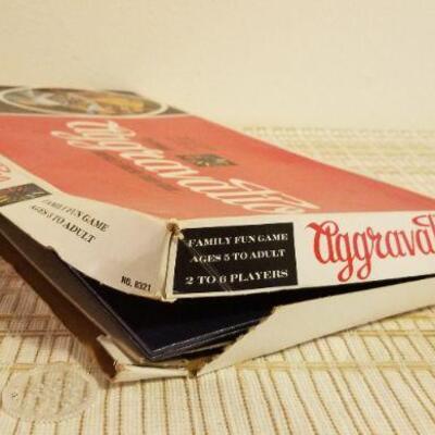 Lot #582: Vintage AGGRAVATION Board Game 