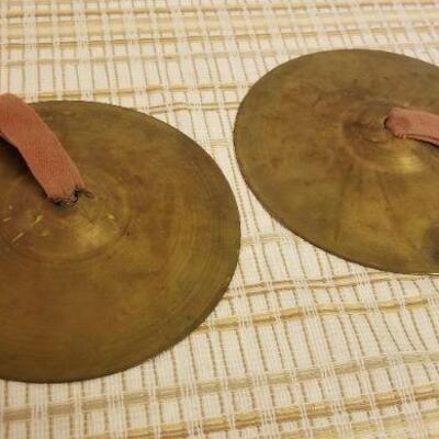 Lot #585: Vintage Children's Music Cymbal 