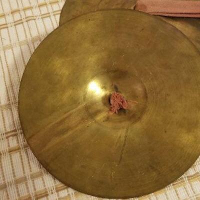 Lot #585: Vintage Children's Music Cymbal 