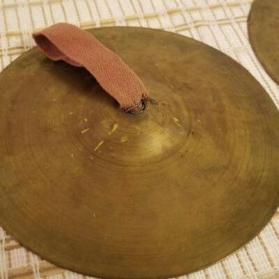 Lot #585: Vintage Children's Music Cymbal 