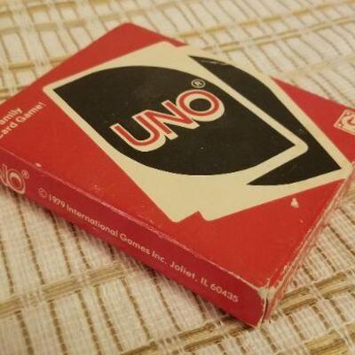 Lot #586: Vintage 1979 UNUSED Uno Cards Still Wrapped