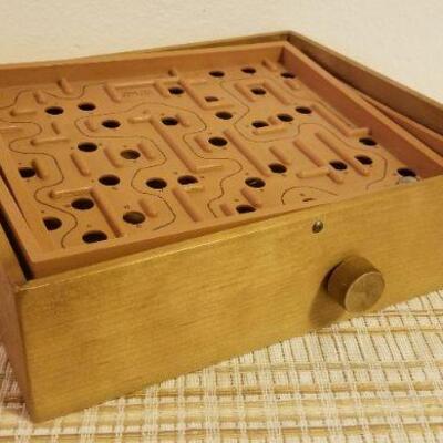 Lot #587: Vintage SOACE TILT Dexterity Game 