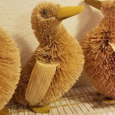 Lot #588: (3) Small Duck Decorative Collectible Home Holiday Decor 