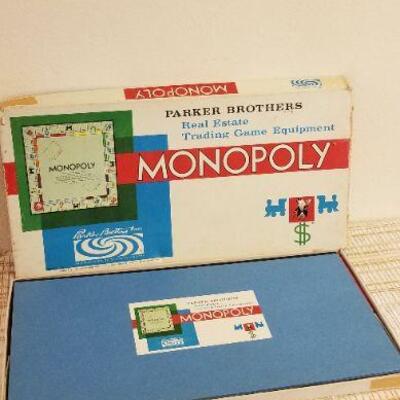 Lot #591: Vintage MONOPOLY Family Board Game