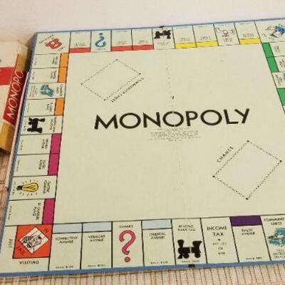 Lot #591: Vintage MONOPOLY Family Board Game
