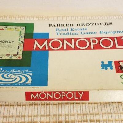 Lot #591: Vintage MONOPOLY Family Board Game