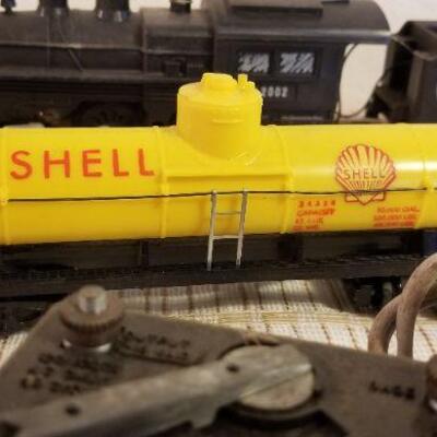 Lot #594: Vintage Powered Railroad Set w/ Tracks and Power Supply