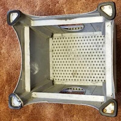 Lot #595: Vintage Steel Step Stand