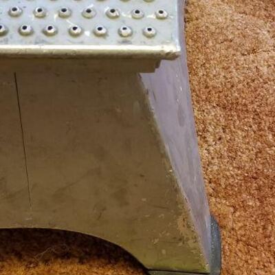 Lot #595: Vintage Steel Step Stand