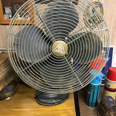 Antique RM Hunter  Oscillating Fan