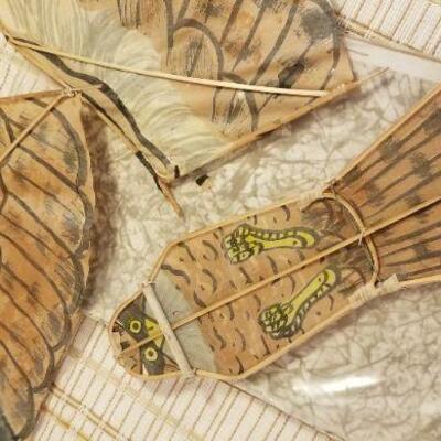 Lot #598: Vintage Handpainted Japanese Children's Kite