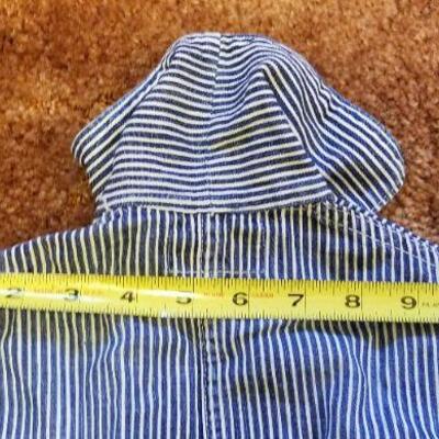 Lot #600: Vintage Children's KANGAROO Railroad Stripe Outfit