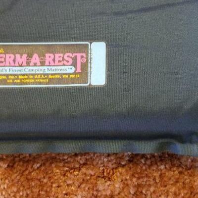 Lot #601: Vintage Therma Rest Camping Mattress 