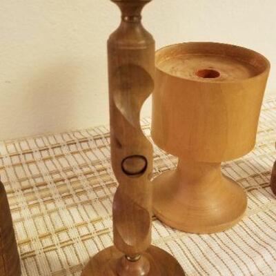 Lot #603: Assortment of Vintage Candle Holders