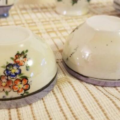 Lot #610: Large Assortment of Vintage Children's Tea set Pieces