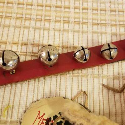 Lot #612: Assortment of Christmas Holiday Bells + Deco