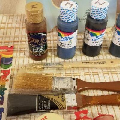 Lot #613: Large Assortment of Art and Craft Supplies